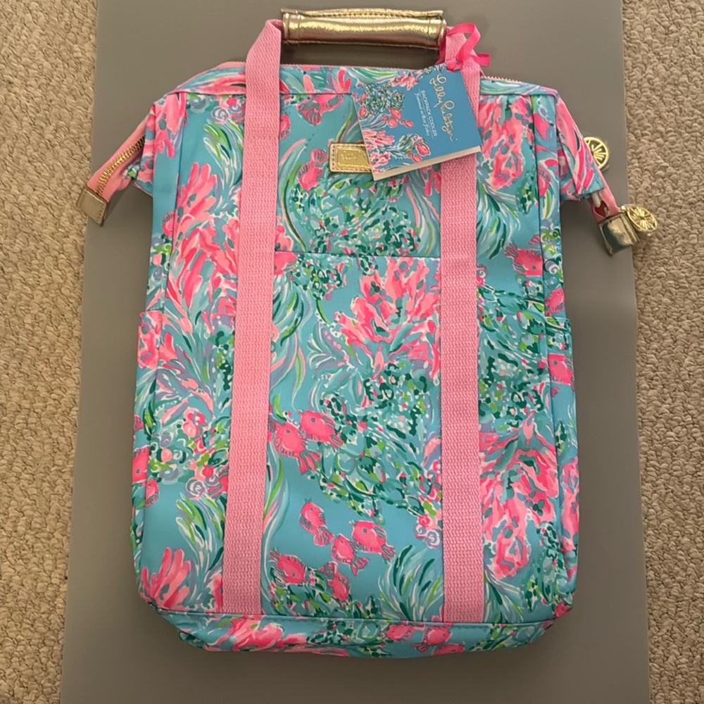 Lilly Pulitzer Backpack Cooler